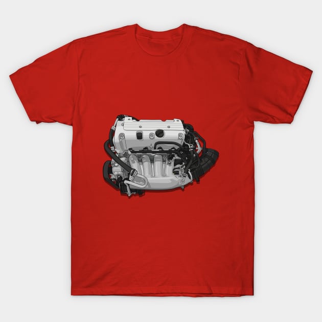 K24 Engine T-Shirt by ArtyMotive